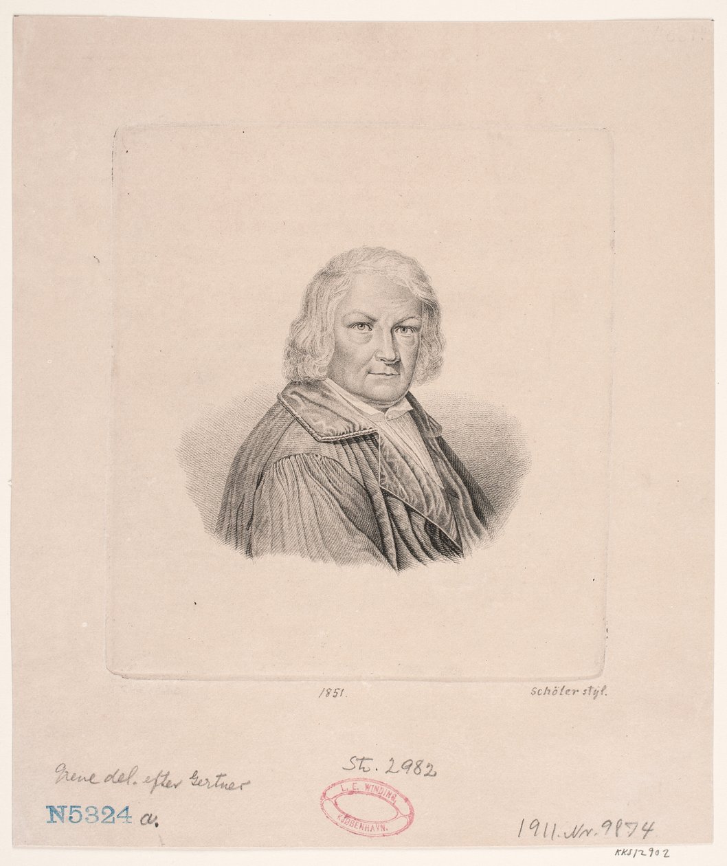 Thorvaldsen tekijältä Peter Christian Schøler