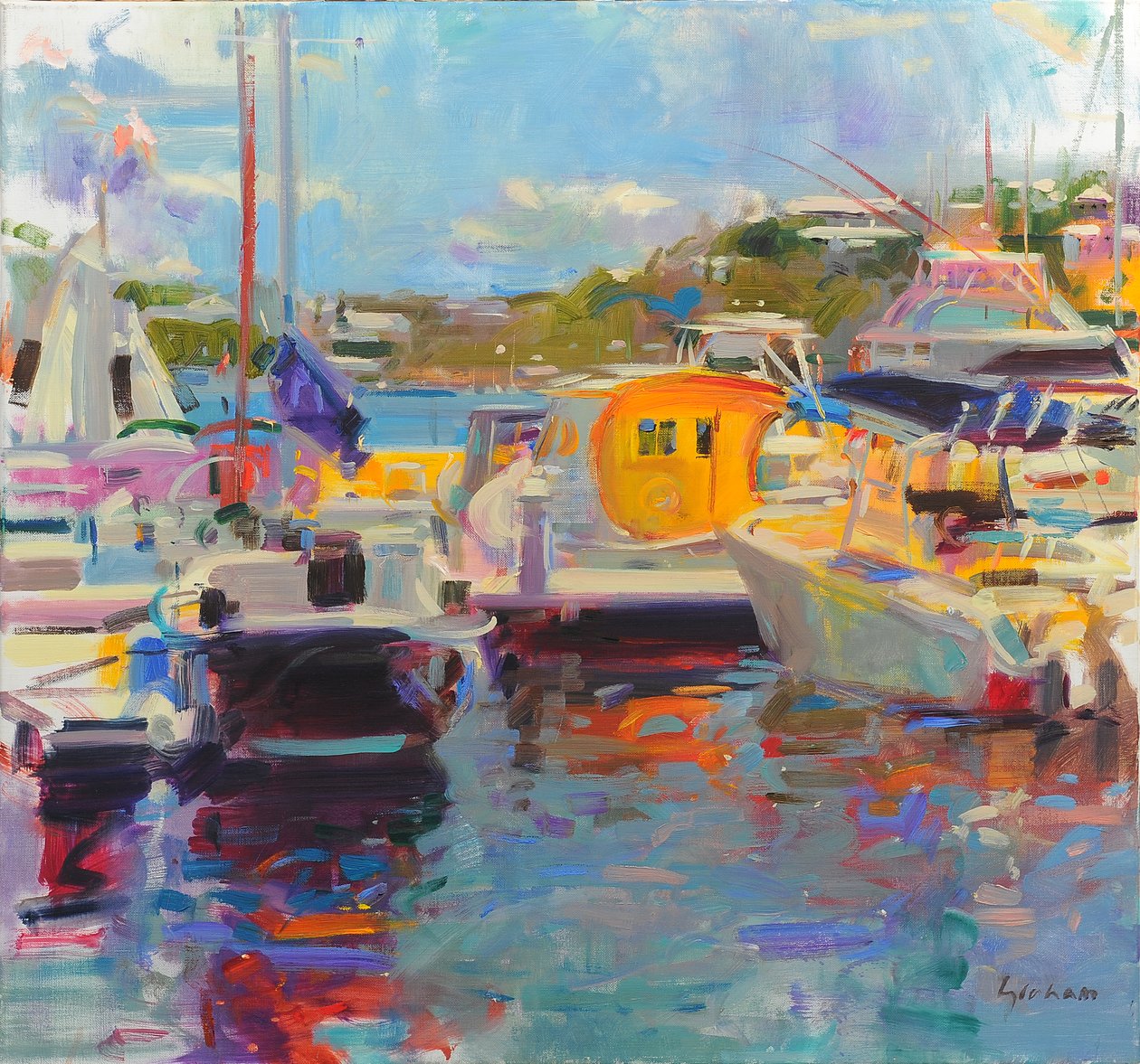Bermuda Yachts tekijältä Peter Graham (Contemporary)
