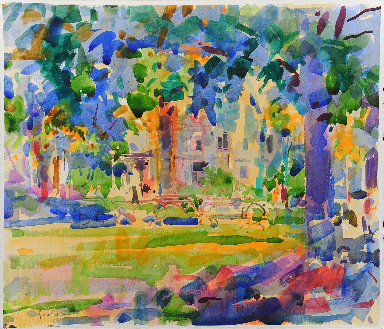 Cedar Hill Manhattan tekijältä Peter Graham (Contemporary)