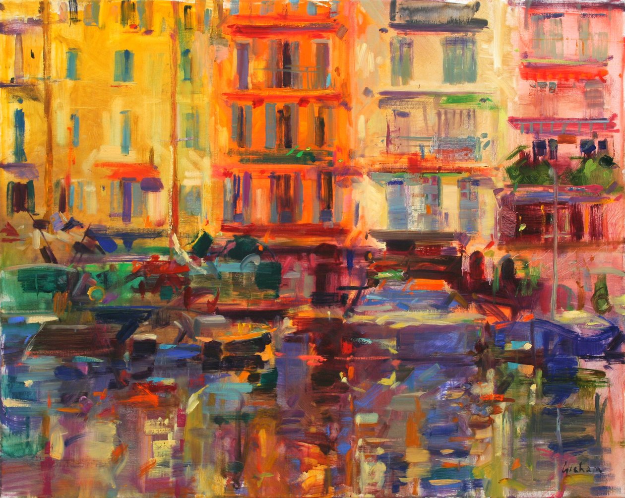 Grand Harbour, Cannes tekijältä Peter Graham (Contemporary)
