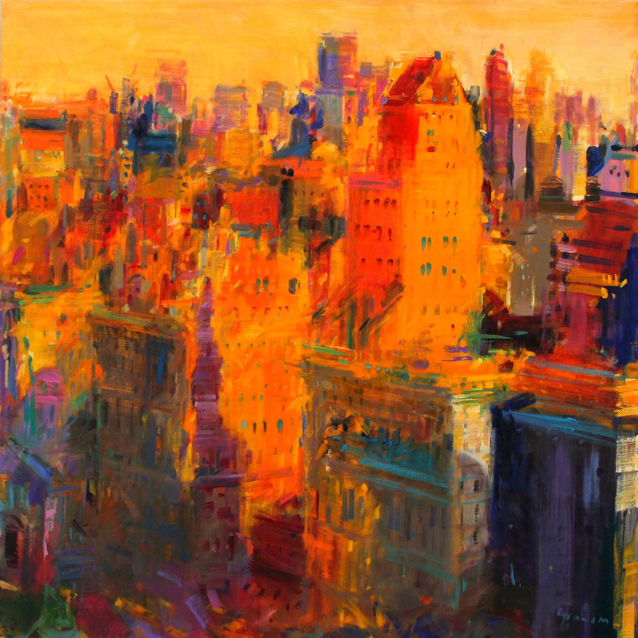 Manhattan, 2011 tekijältä Peter Graham (Contemporary)