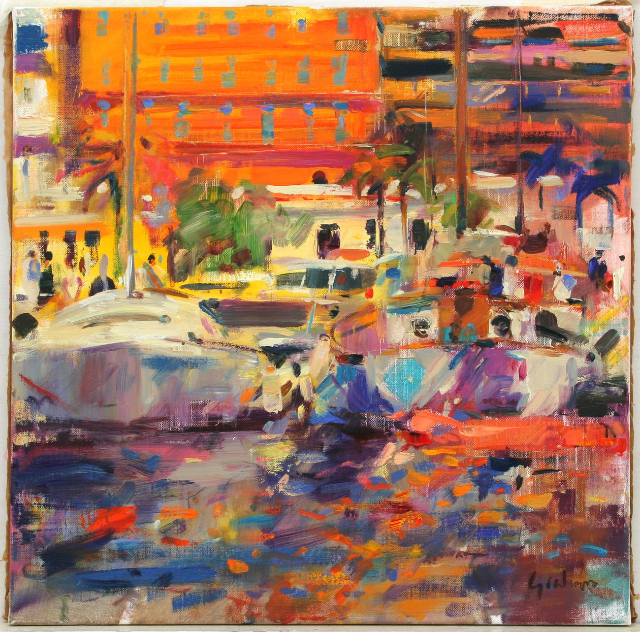 Riviera Mentonissa tekijältä Peter Graham (Contemporary)