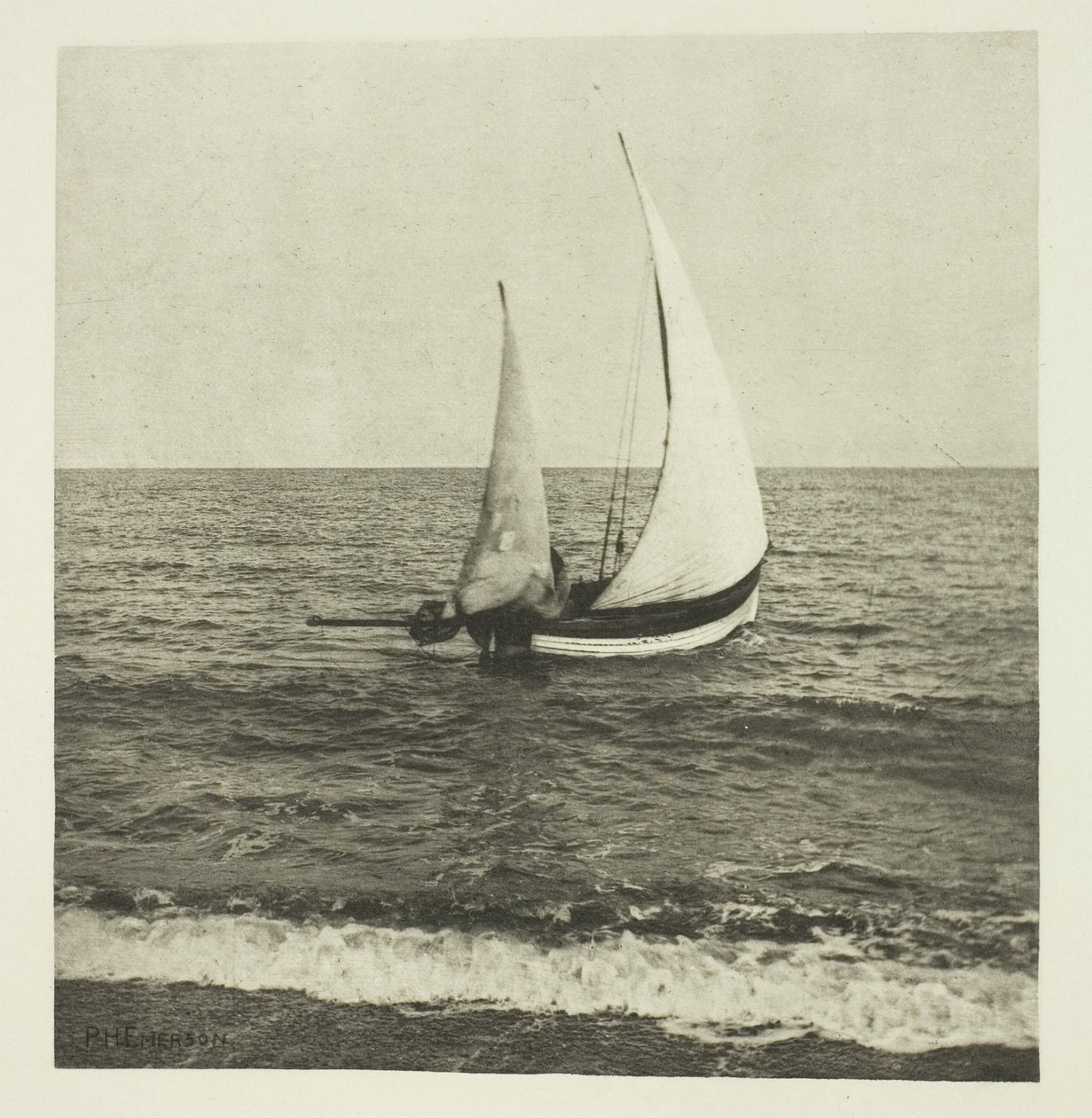 Suffolk Shrimper "Going Off" tekijältä Peter Henry Emerson