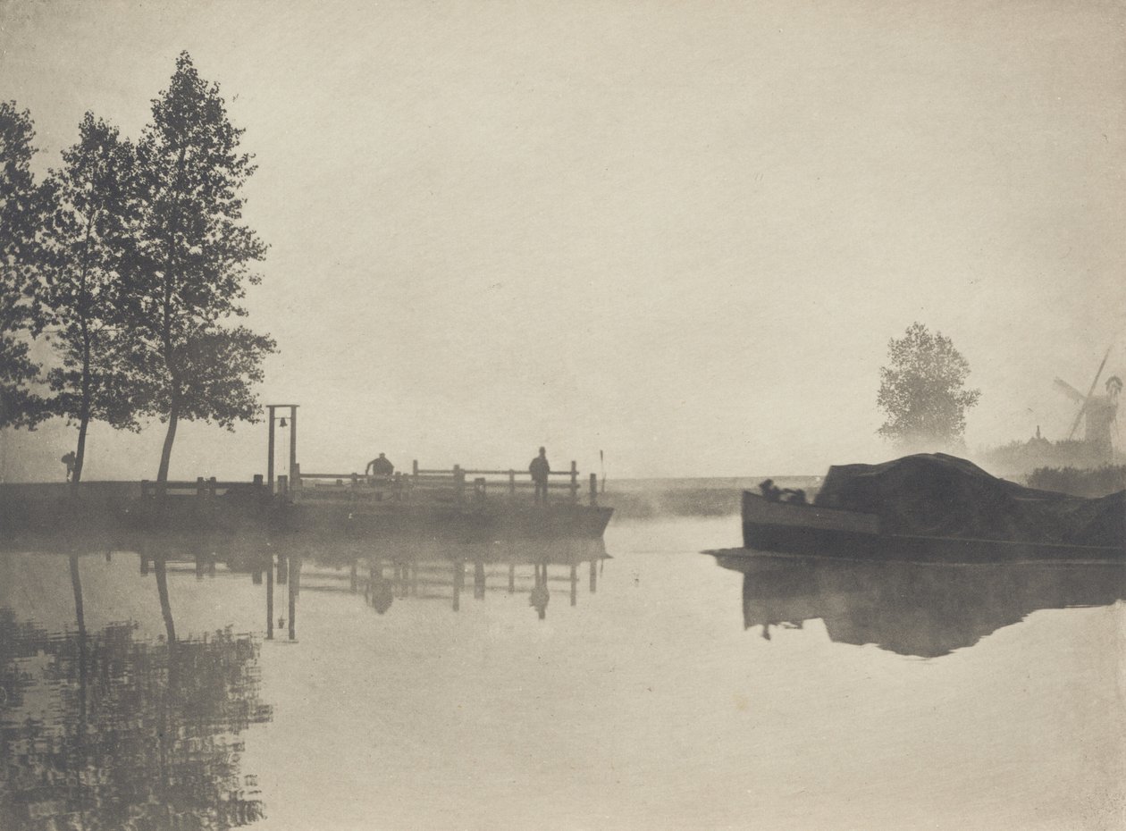 Buckenham Ferry,1890-1891, painettu 1893 (kuva). tekijältä Peter Henry Emerson