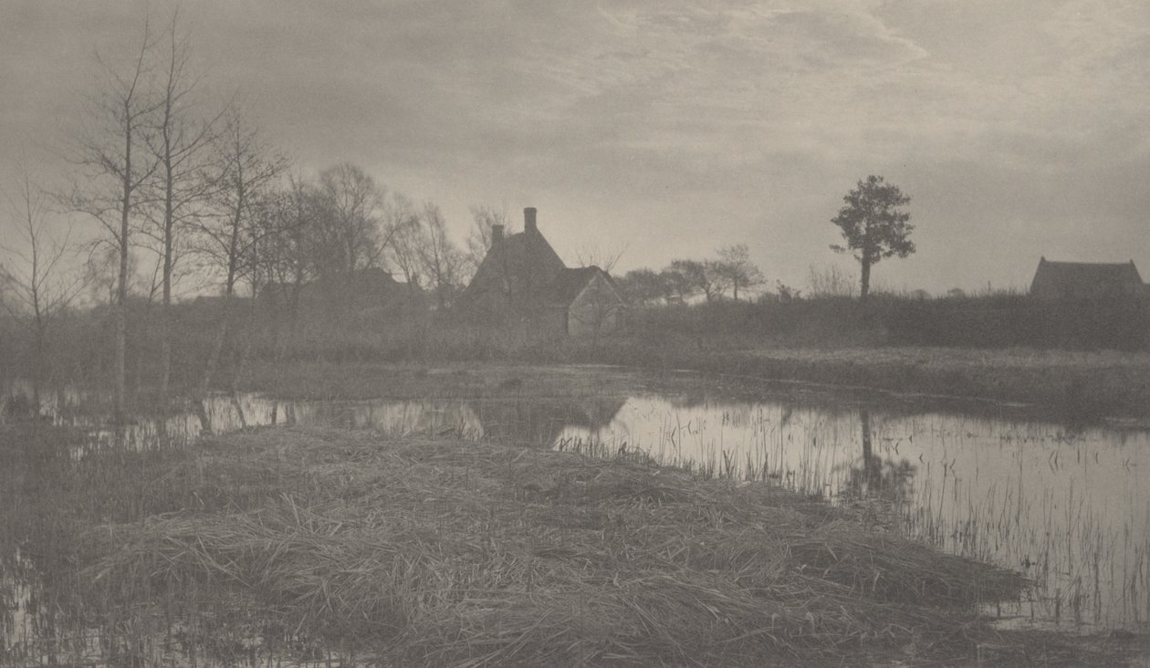 Ilta,1886 (kuva) tekijältä Peter Henry Emerson
