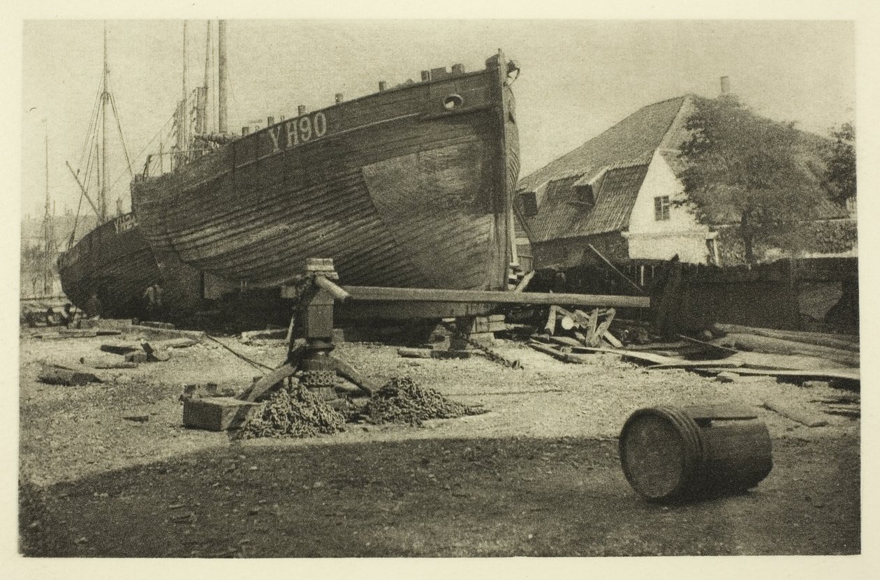 Kalastukseen valmistautuminen tekijältä Peter Henry Emerson