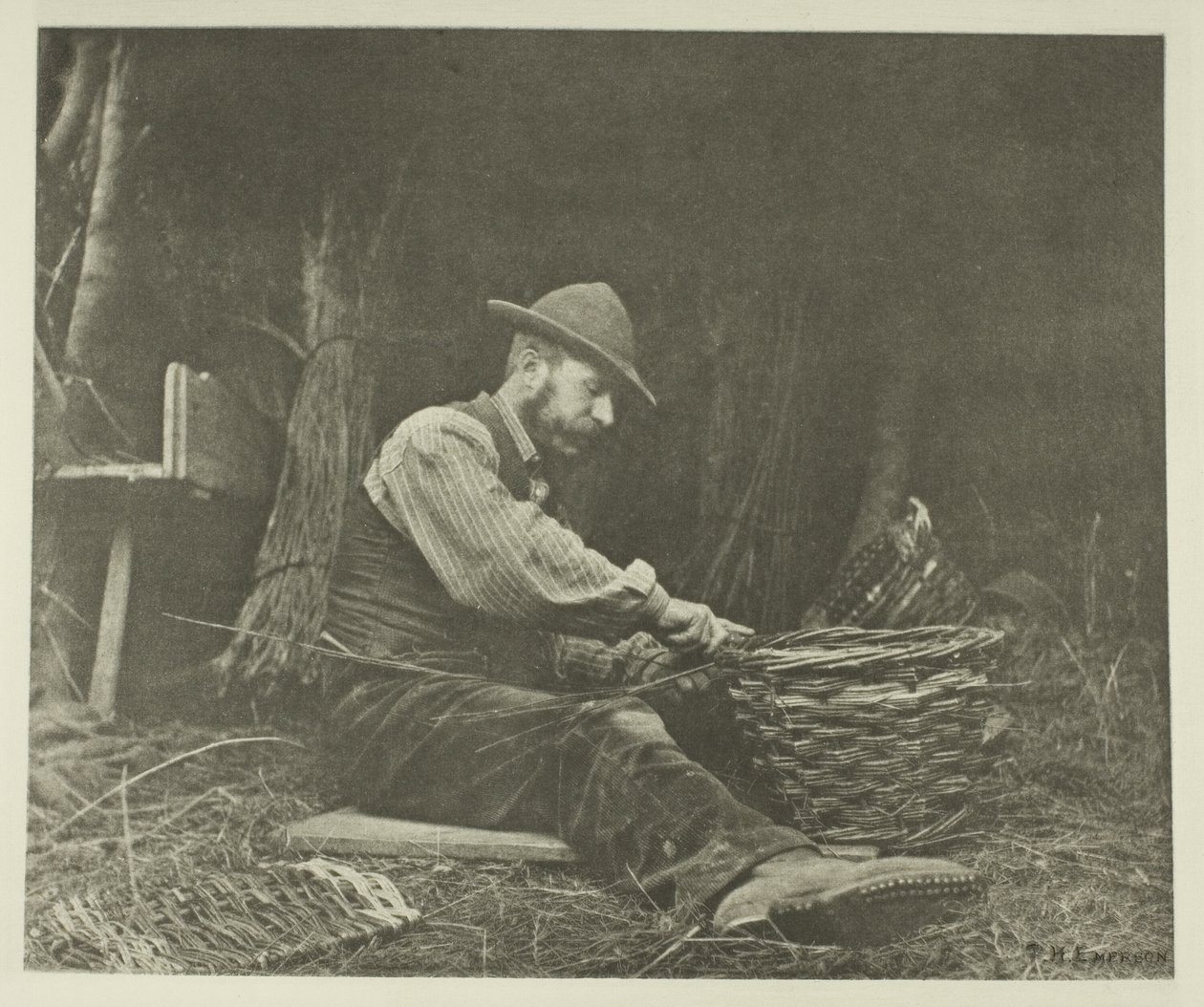 The Basket-Maker (Norfolk) tekijältä Peter Henry Emerson