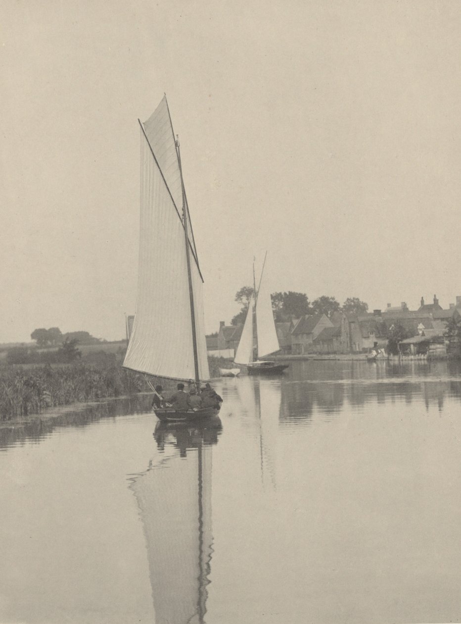 Horningin kylä, 1886. tekijältä Peter Henry Emerson