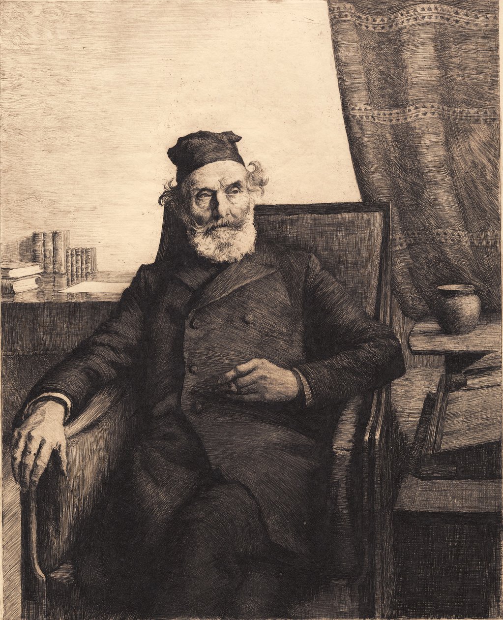 Taiteilijan isä Jens Peter Ilsted tekijältä Peter Vilhelm Ilsted