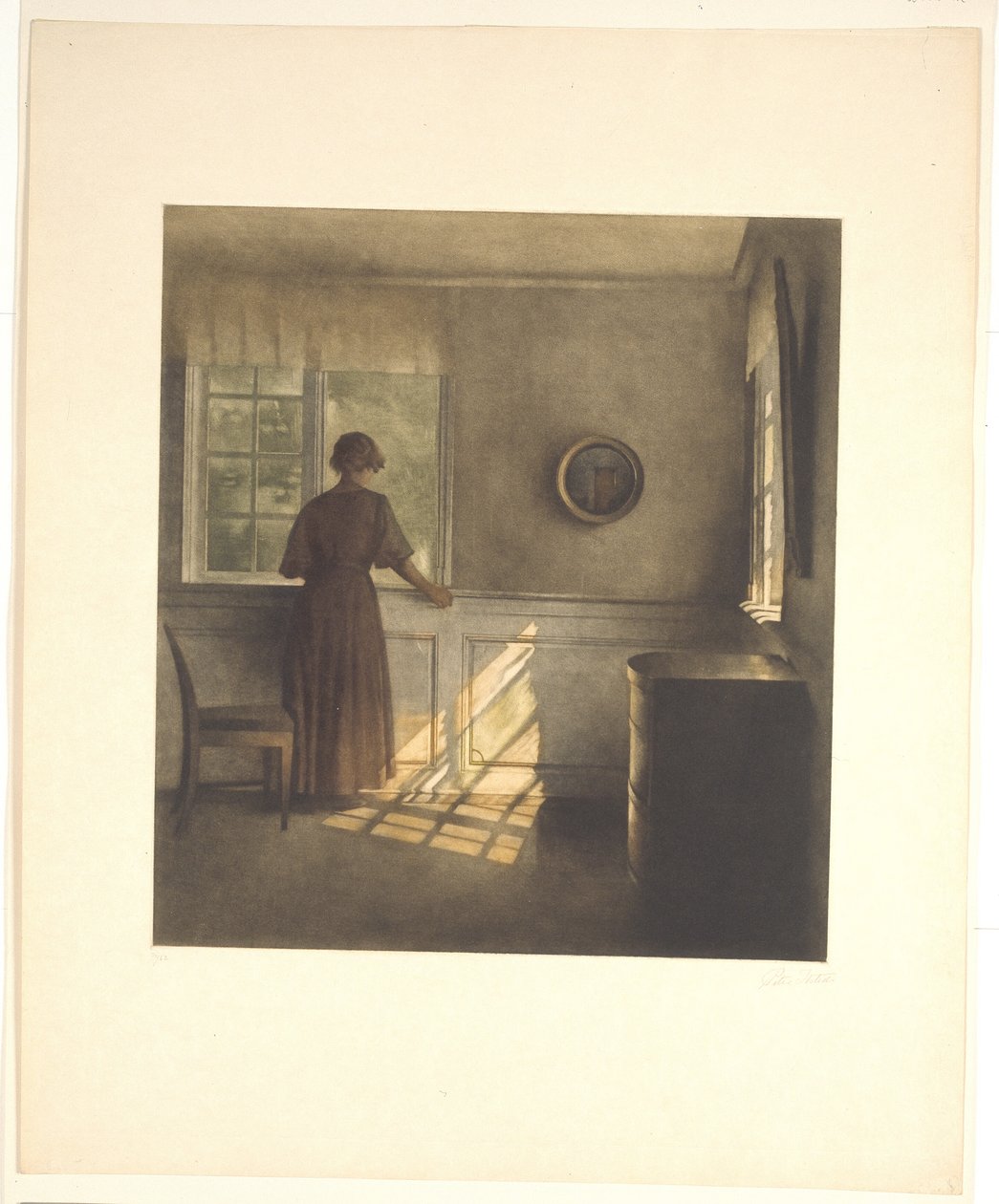 Aamuaurinko tekijältä Peter Vilhelm Ilsted