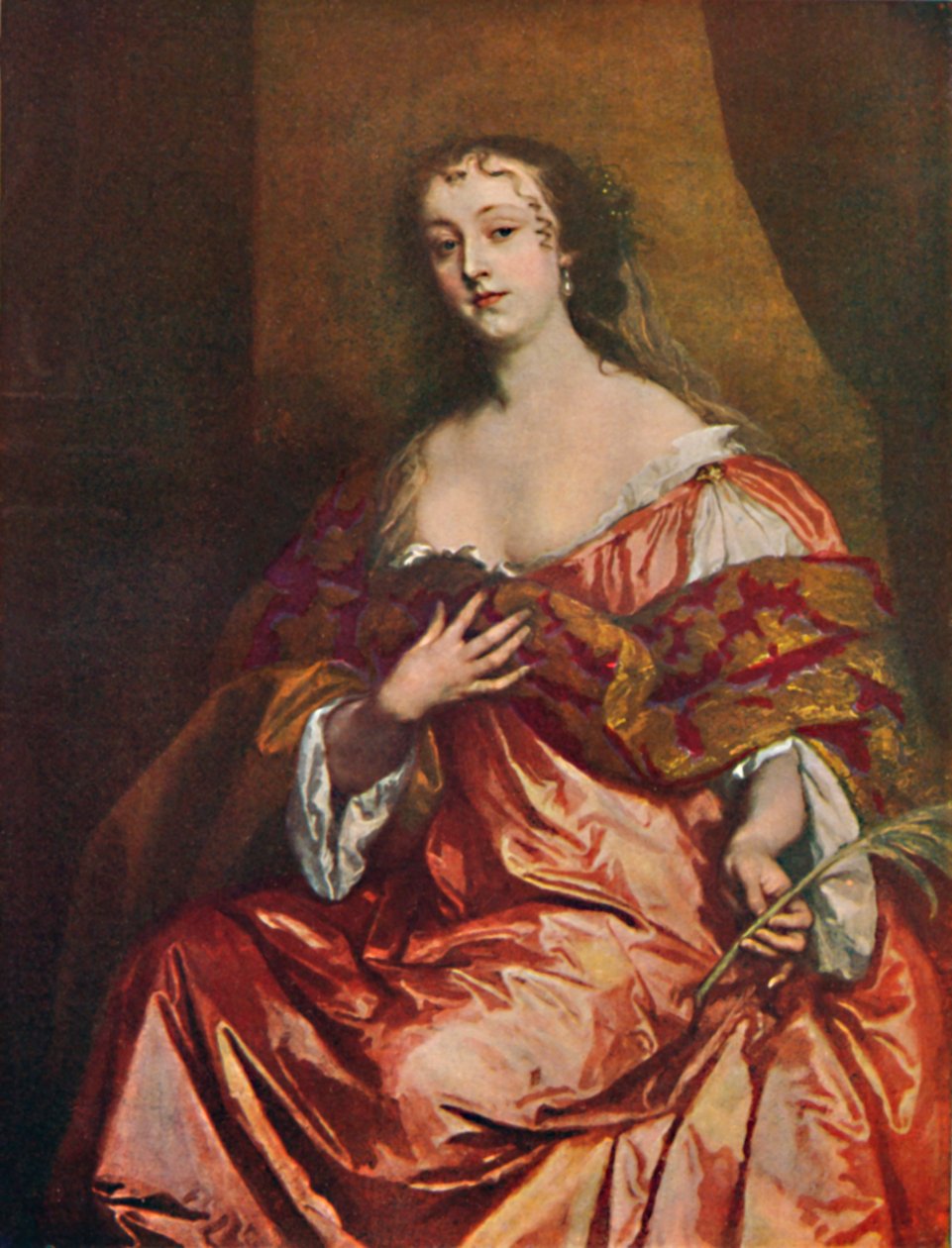 Grammontin kreivitär, c1670, 1903 tekijältä Peter Lely