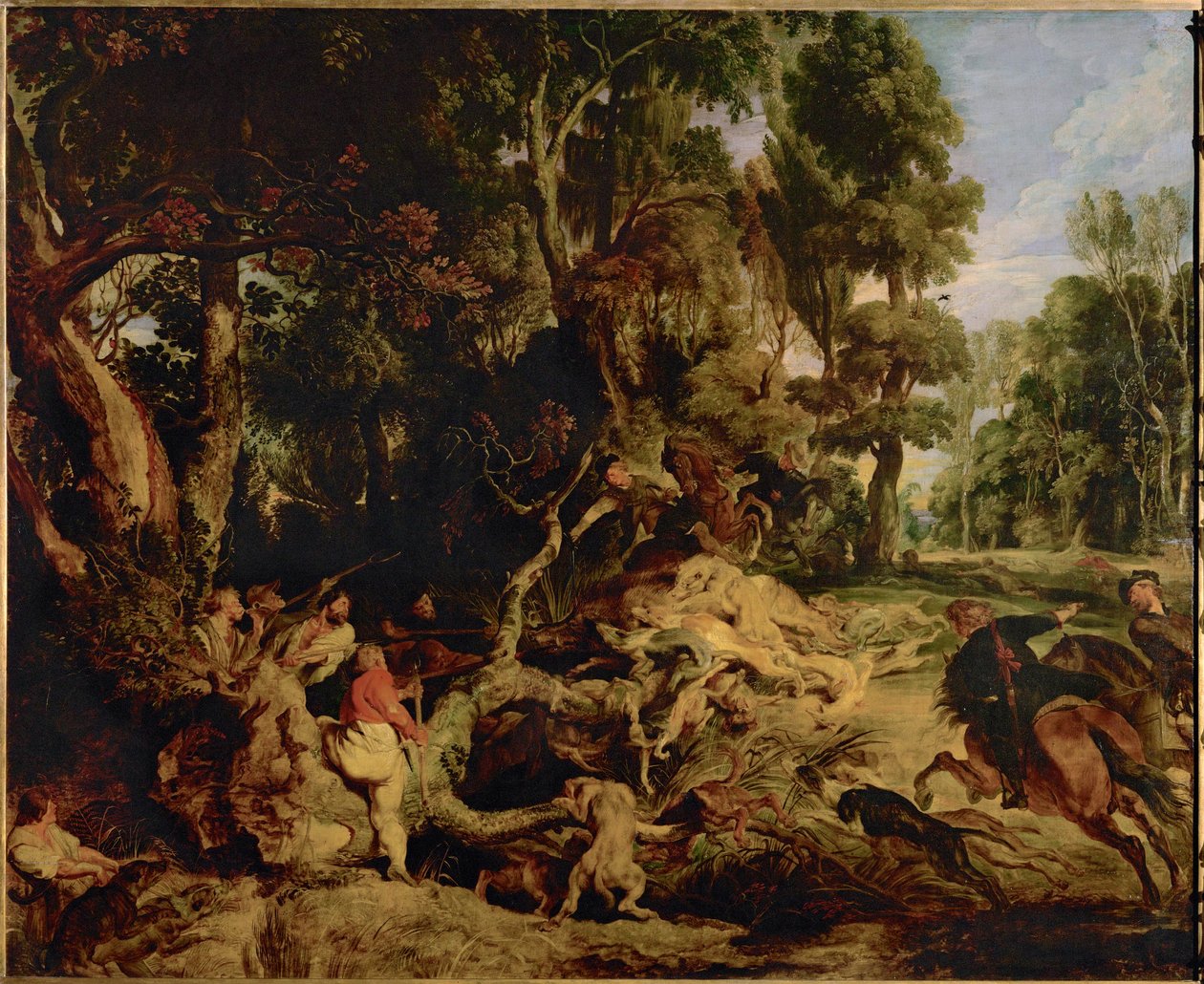 Boarhunt tekijältä Peter Paul Rubens