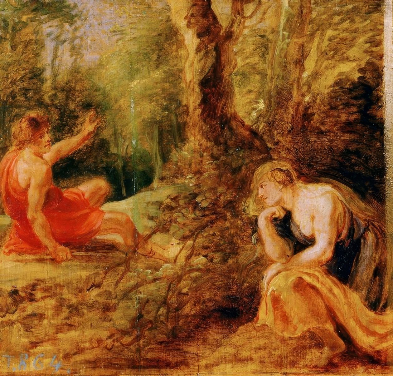 Cephalus und Procris tekijältä Peter Paul Rubens