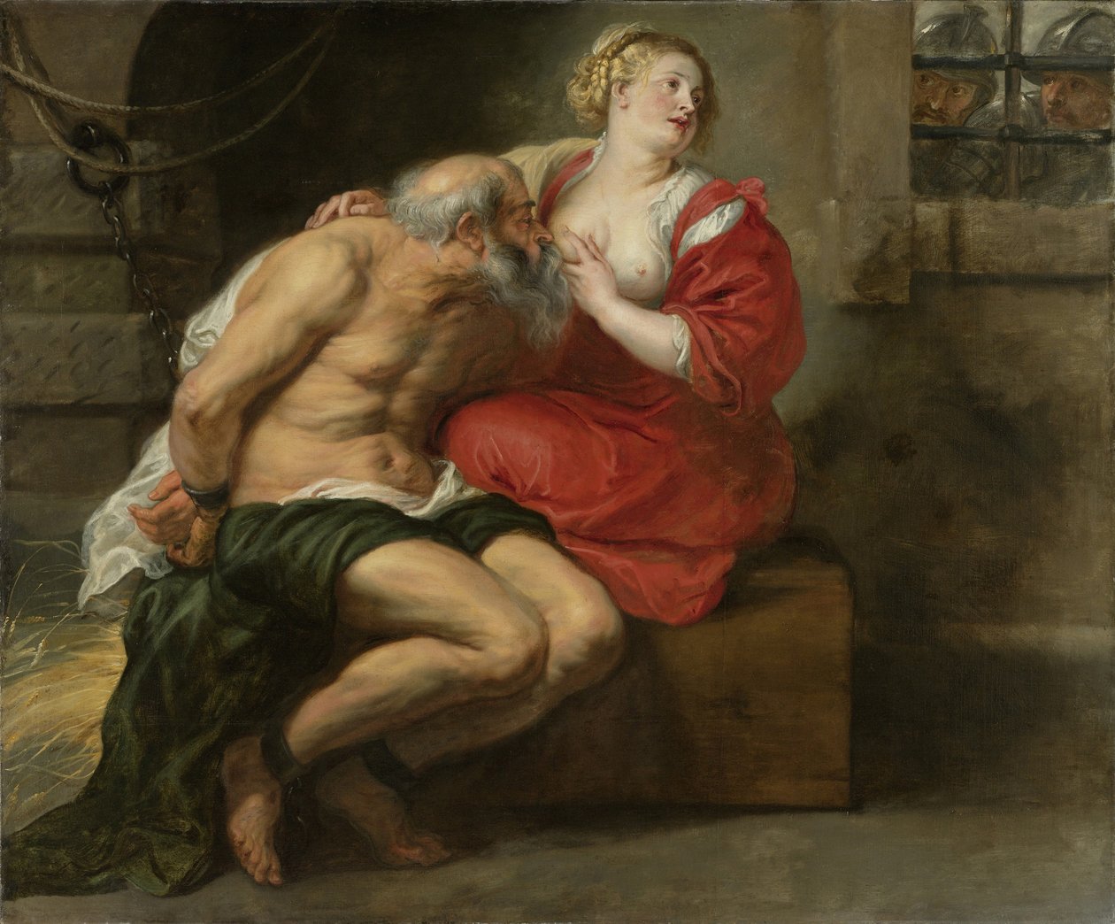 Cimon ja Pero, n. 1630 tekijältä Peter Paul Rubens
