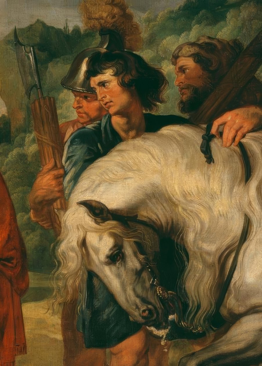 Decius Mus fügt sich seinem Schicksal. tekijältä Peter Paul Rubens