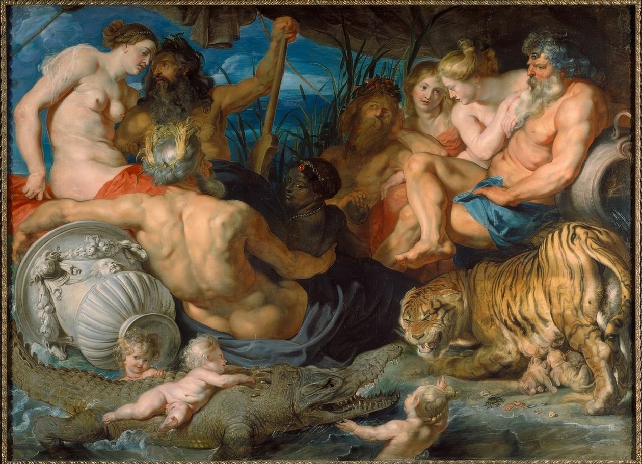 Neljä osaa maailmaa tekijältä Peter Paul Rubens