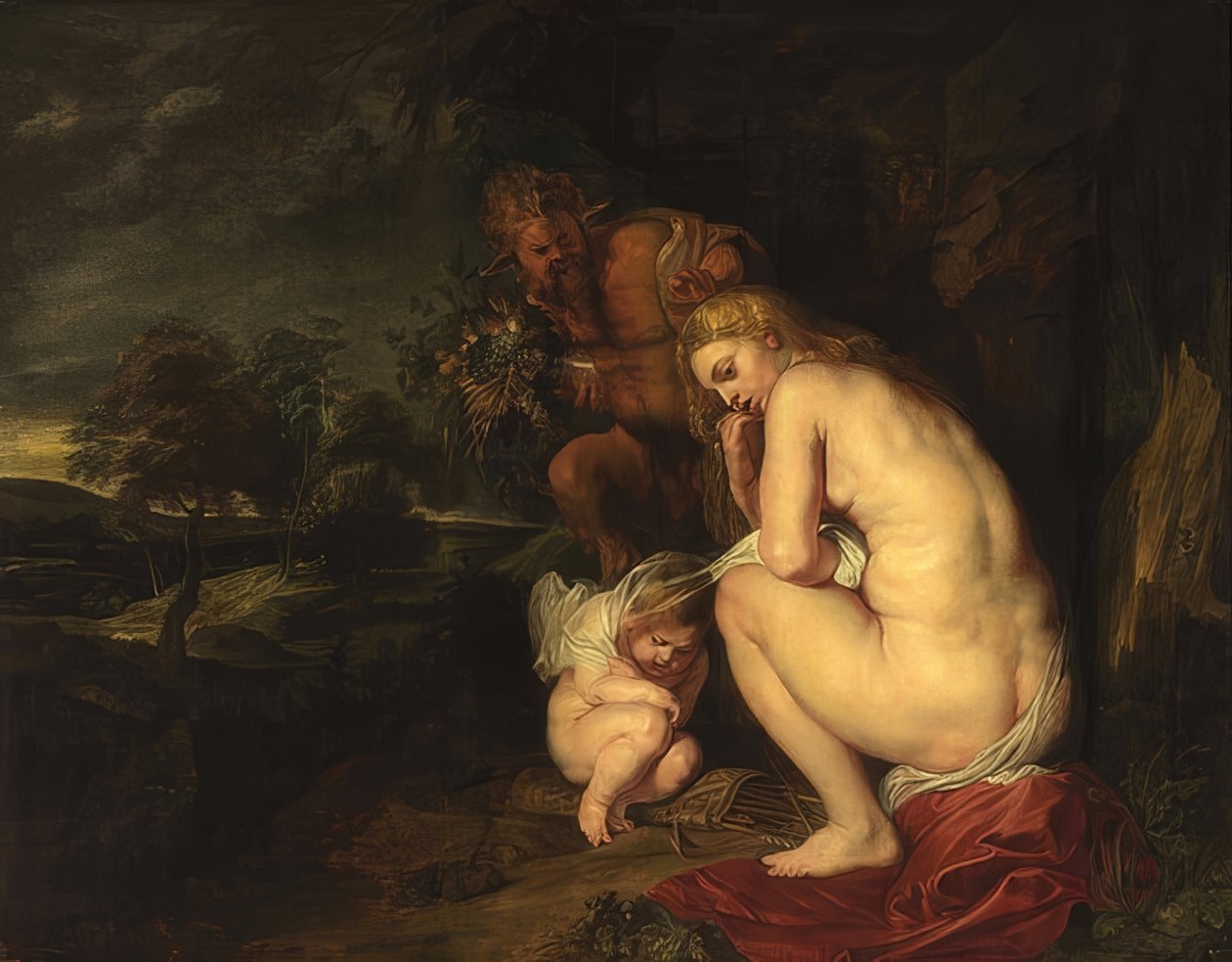 Frierende Venus (Venus Frigida). 1614 tekijältä Peter Paul Rubens