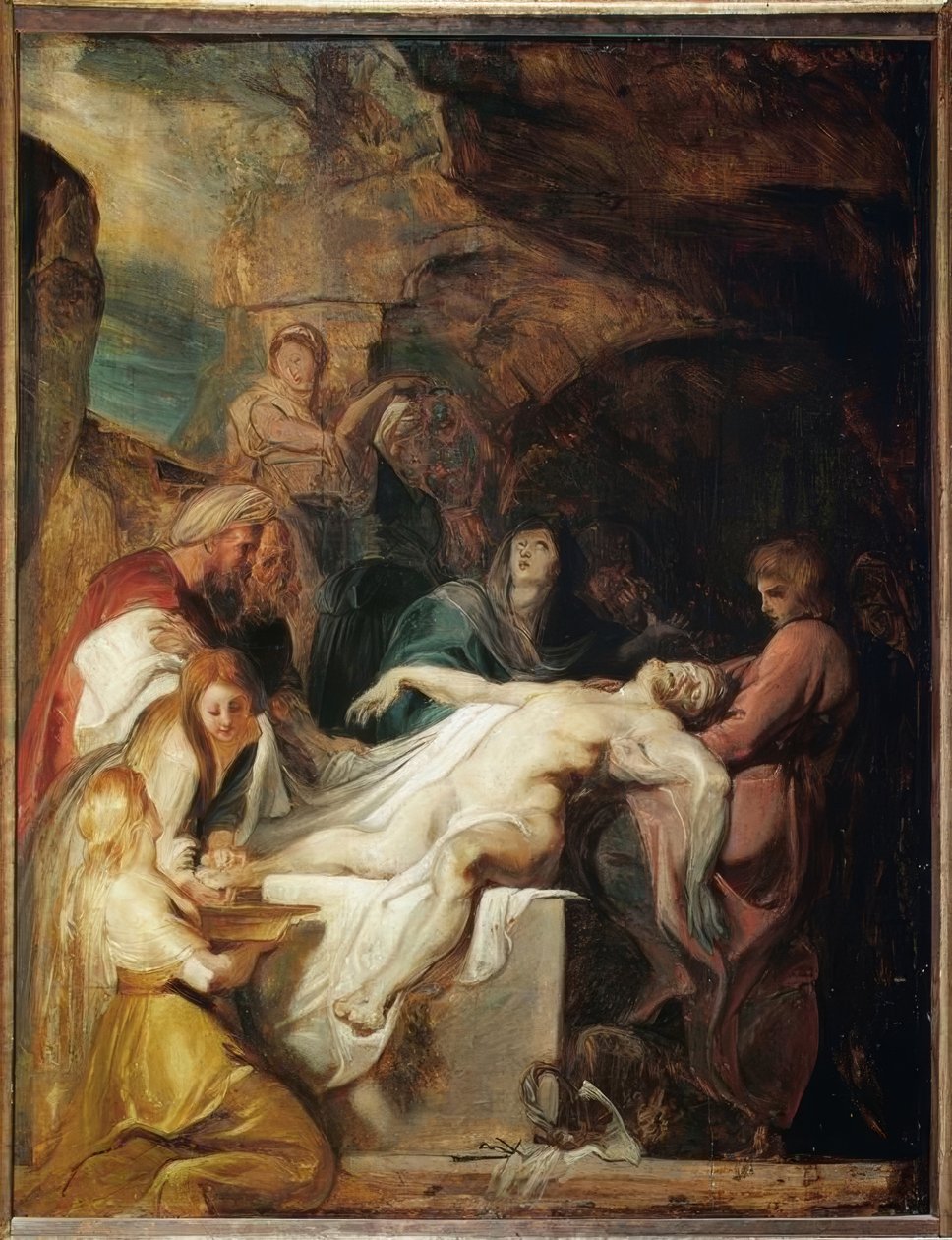 Grablegung Christi tekijältä Peter Paul Rubens
