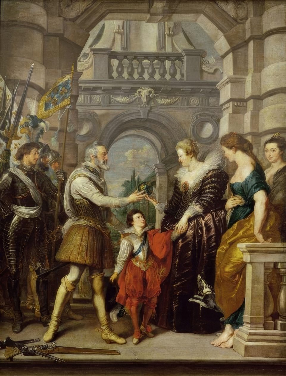 Heinrich IV tekijältä Peter Paul Rubens