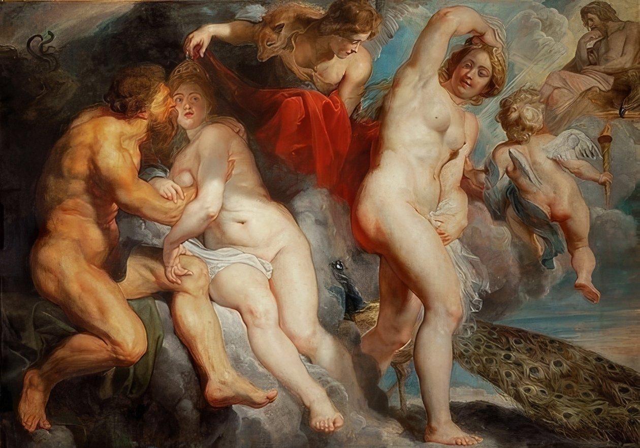 Ixion ja Nephele. 1615 tekijältä Peter Paul Rubens