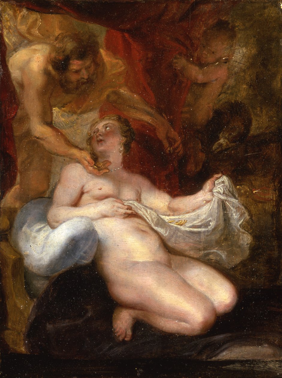 Jupiter ja Danae tekijältä Peter Paul Rubens