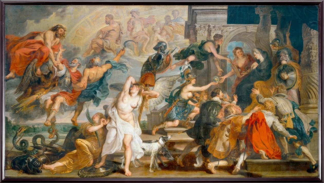 L’Apothéose d’Henri IV ja julistus... tekijältä Peter Paul Rubens