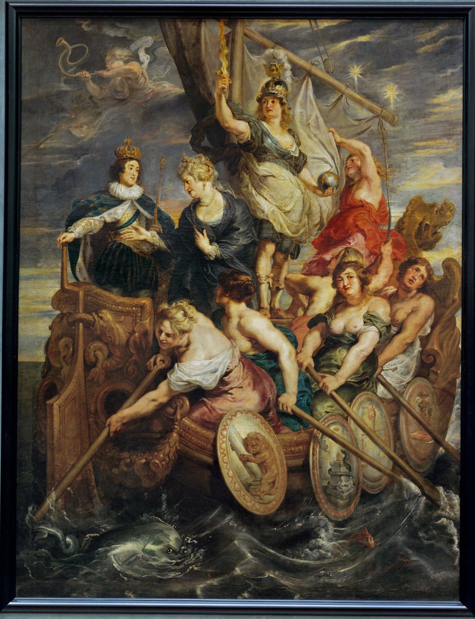 Ludvig XIII:n enemmistö tekijältä Peter Paul Rubens