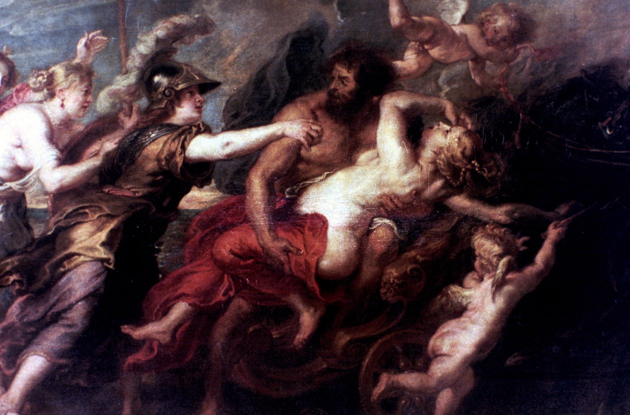 Proserpinan raiskaus tekijältä Peter Paul Rubens