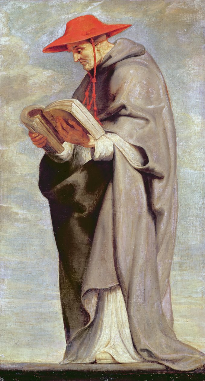 Saint Bonaventure, noin 1620 tekijältä Peter Paul Rubens