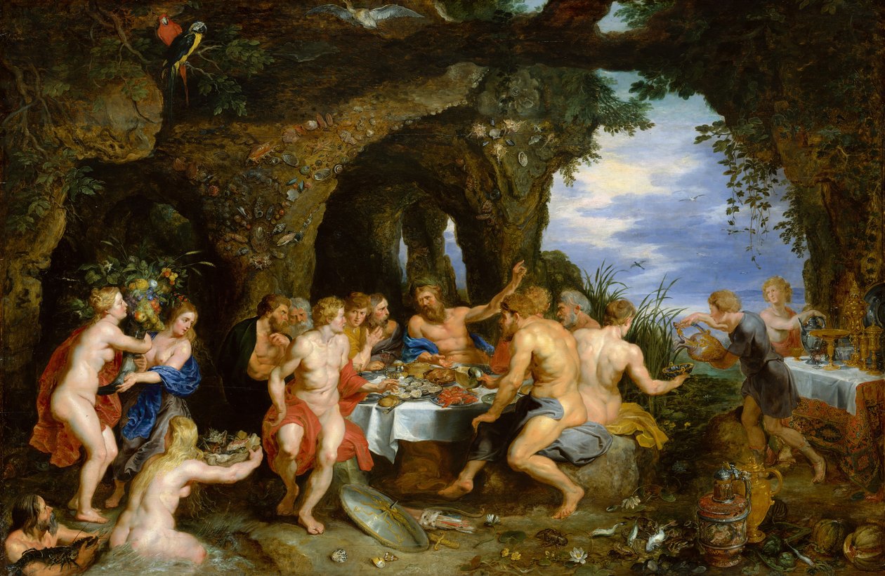 Acheloüsin juhla, n. 1615 tekijältä Peter Paul Rubens