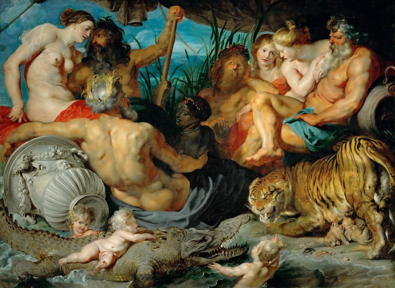 Neljä maanosaa tekijältä Peter Paul Rubens
