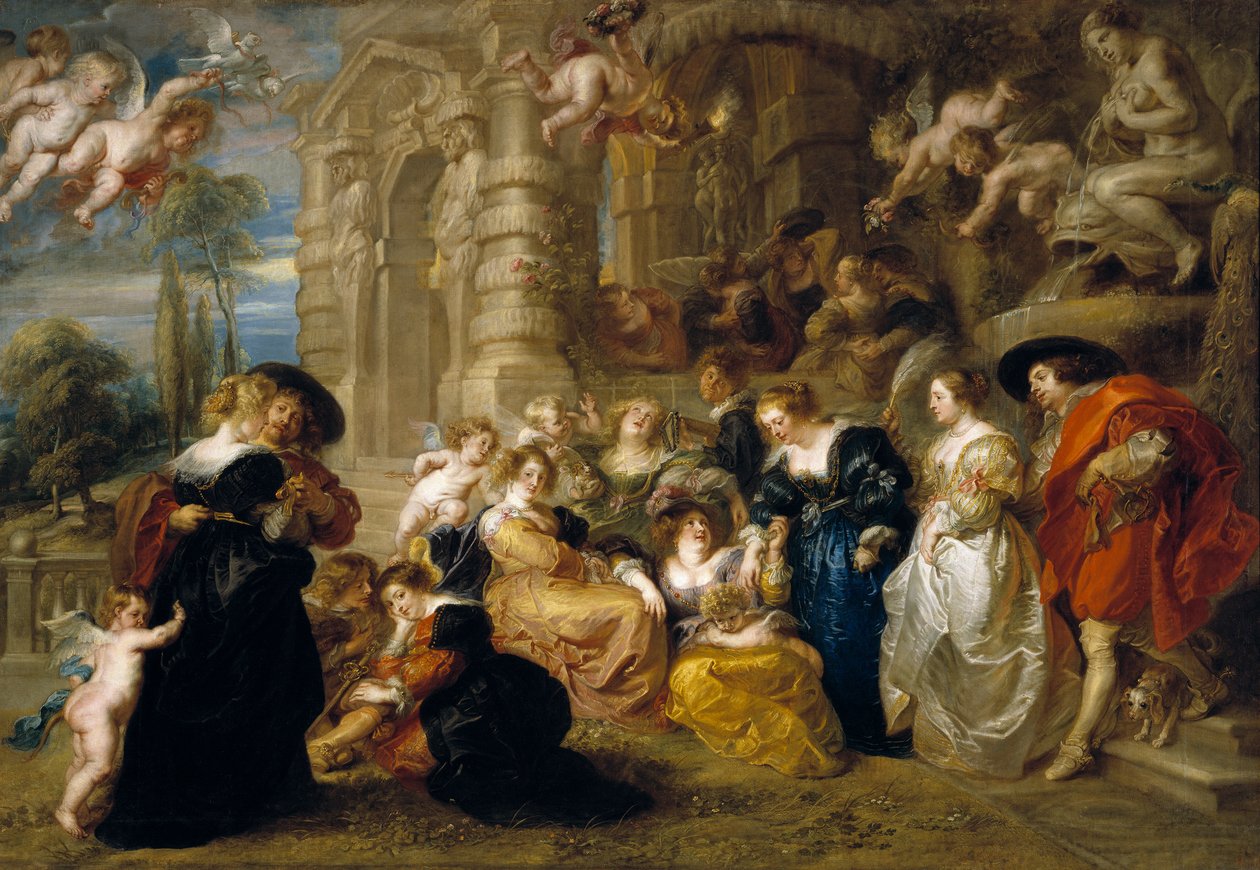 Rakkauden puutarha tekijältä Peter Paul Rubens