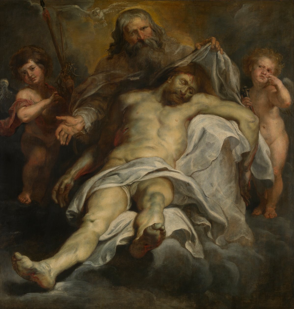 Pyhä kolminaisuus tekijältä Peter Paul Rubens