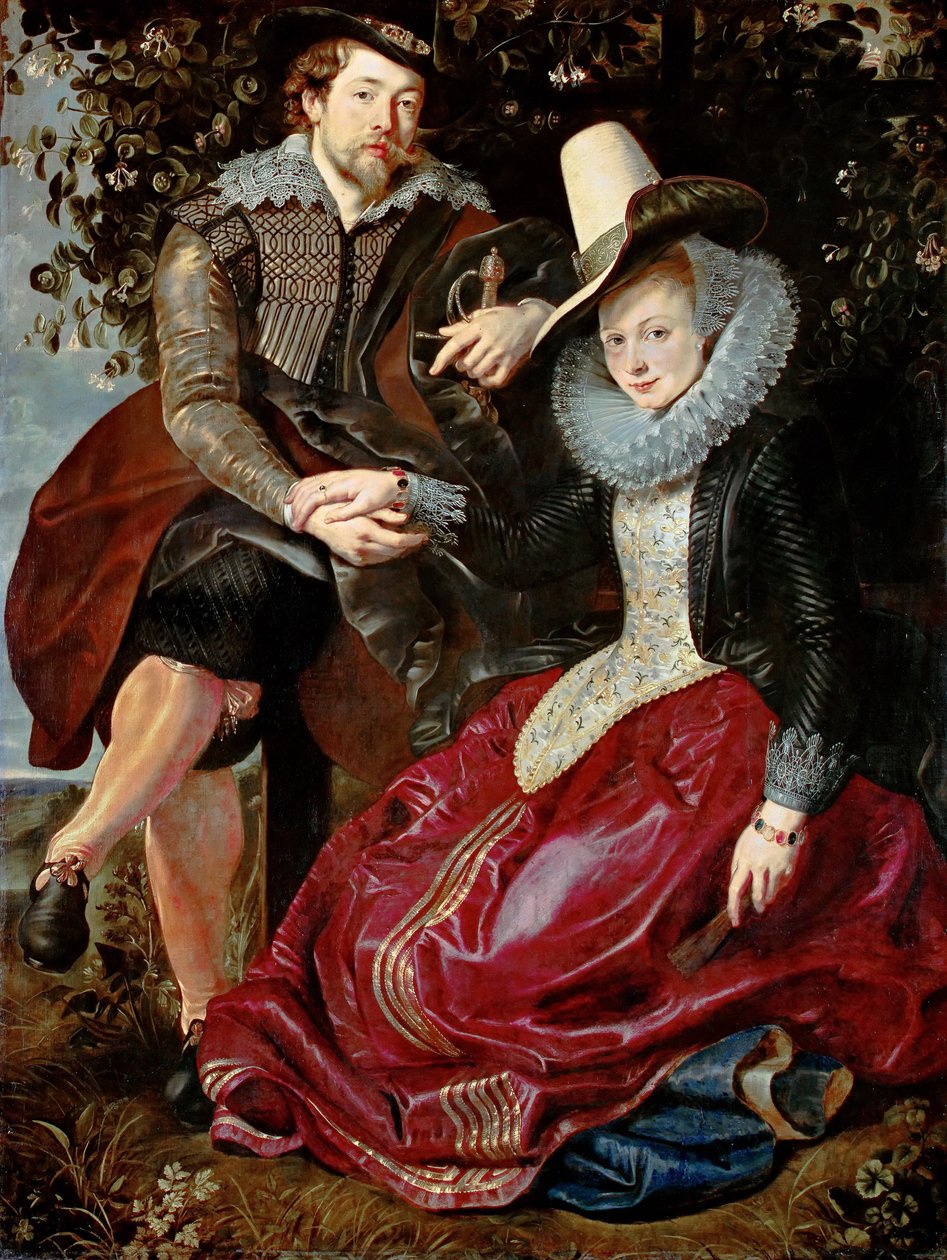 Honeysuckle Bower, noin 1609. tekijältä Peter Paul Rubens
