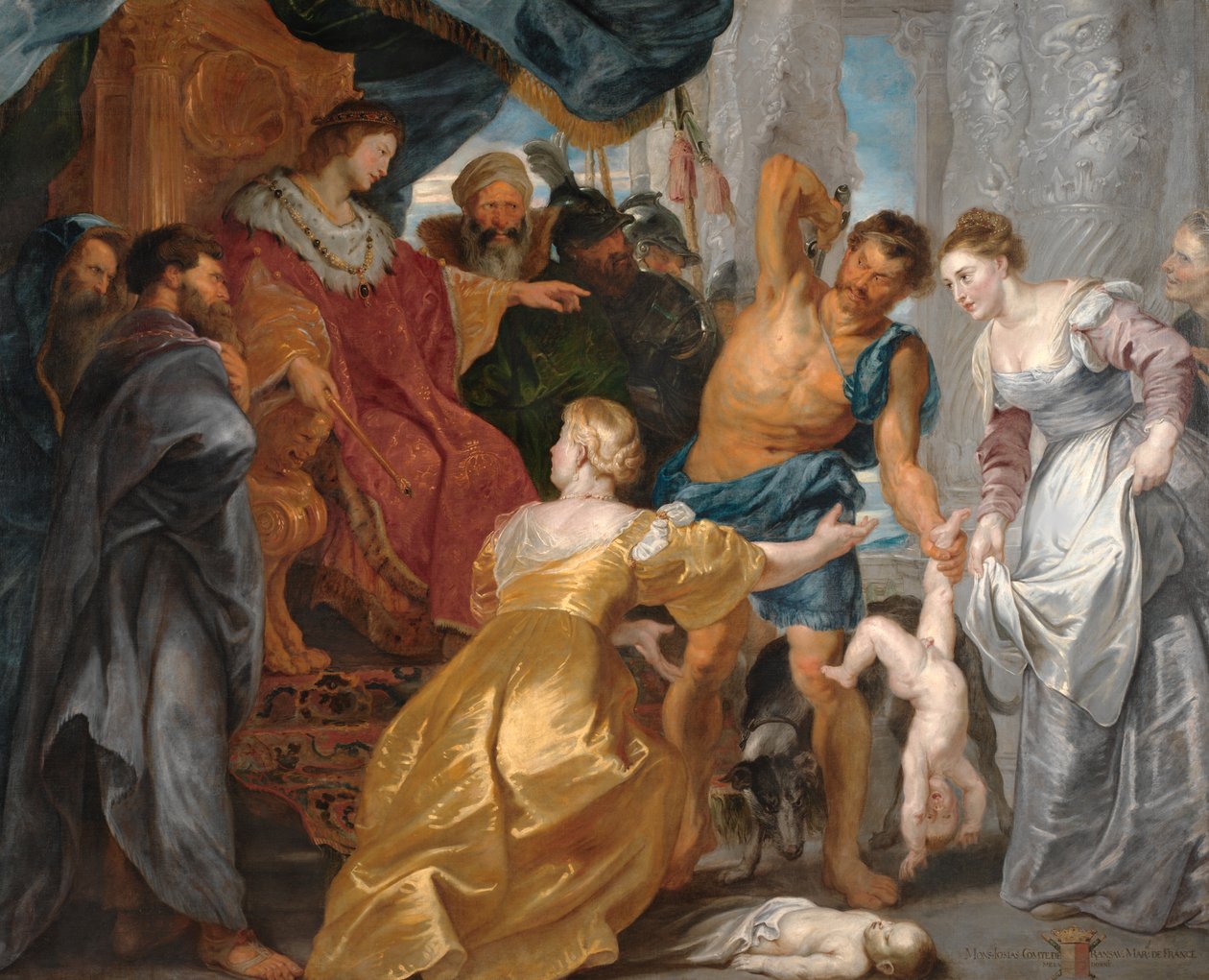 Salomon tuomio tekijältä Peter Paul Rubens