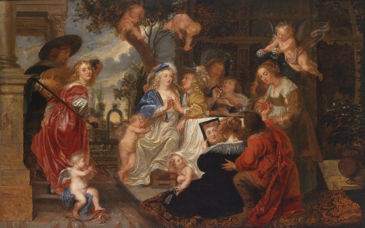 Rakkauden puutarha tekijältä Peter Paul, Rubens