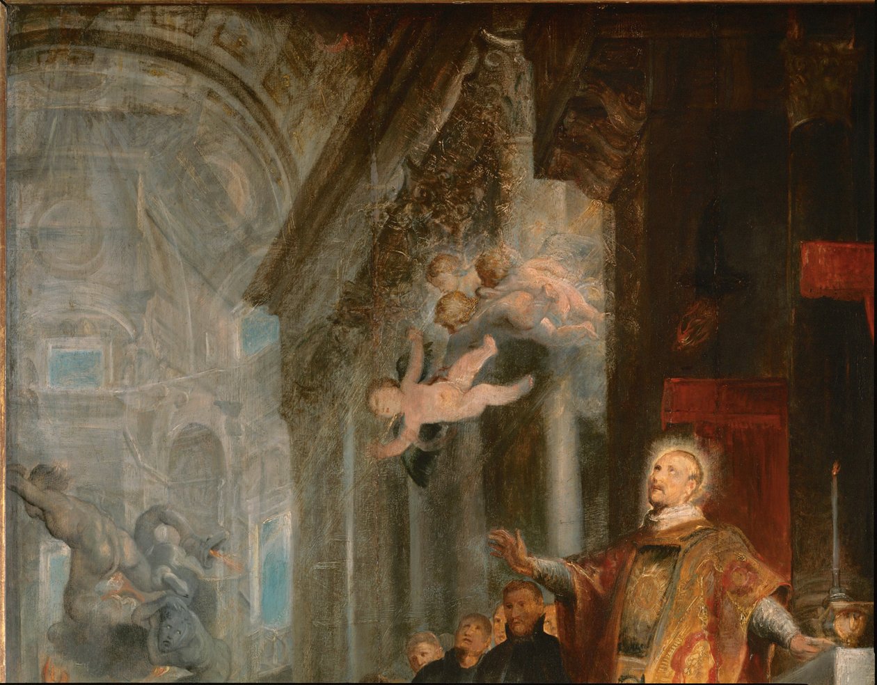 Pyhän Ignatius Loyolan ihmeestä tekijältä Peter Paul Rubens