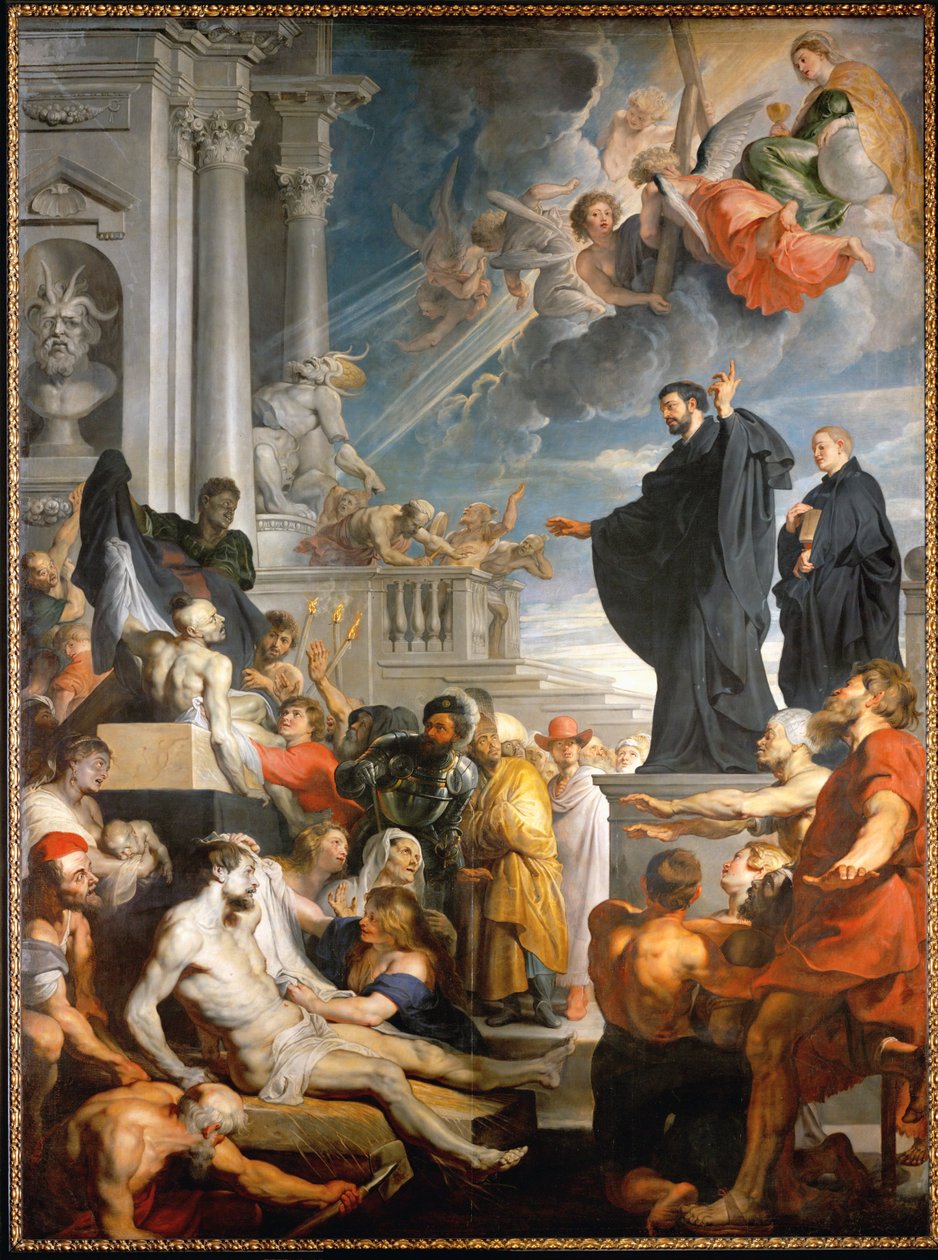 Pyhän Franciscus Xavierin ihmeet tekijältä Peter Paul Rubens
