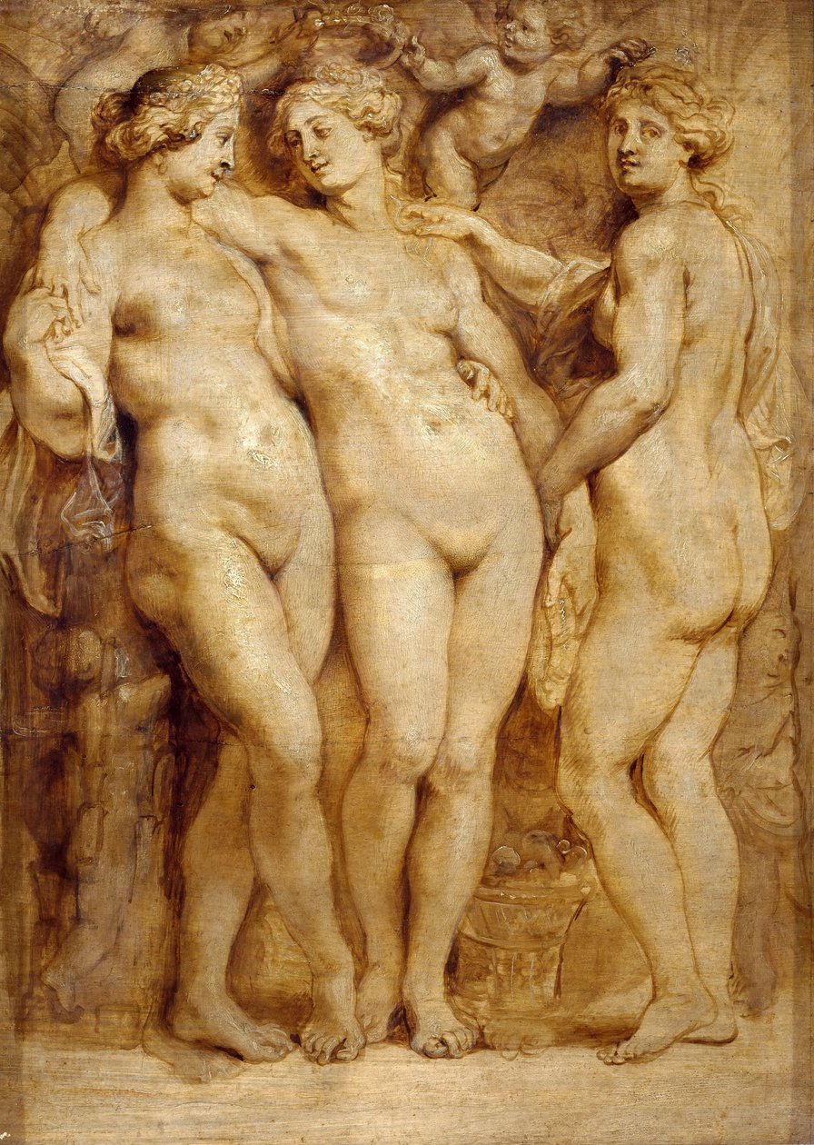 Kolme armoa, noin 1620-1623. tekijältä Peter Paul Rubens