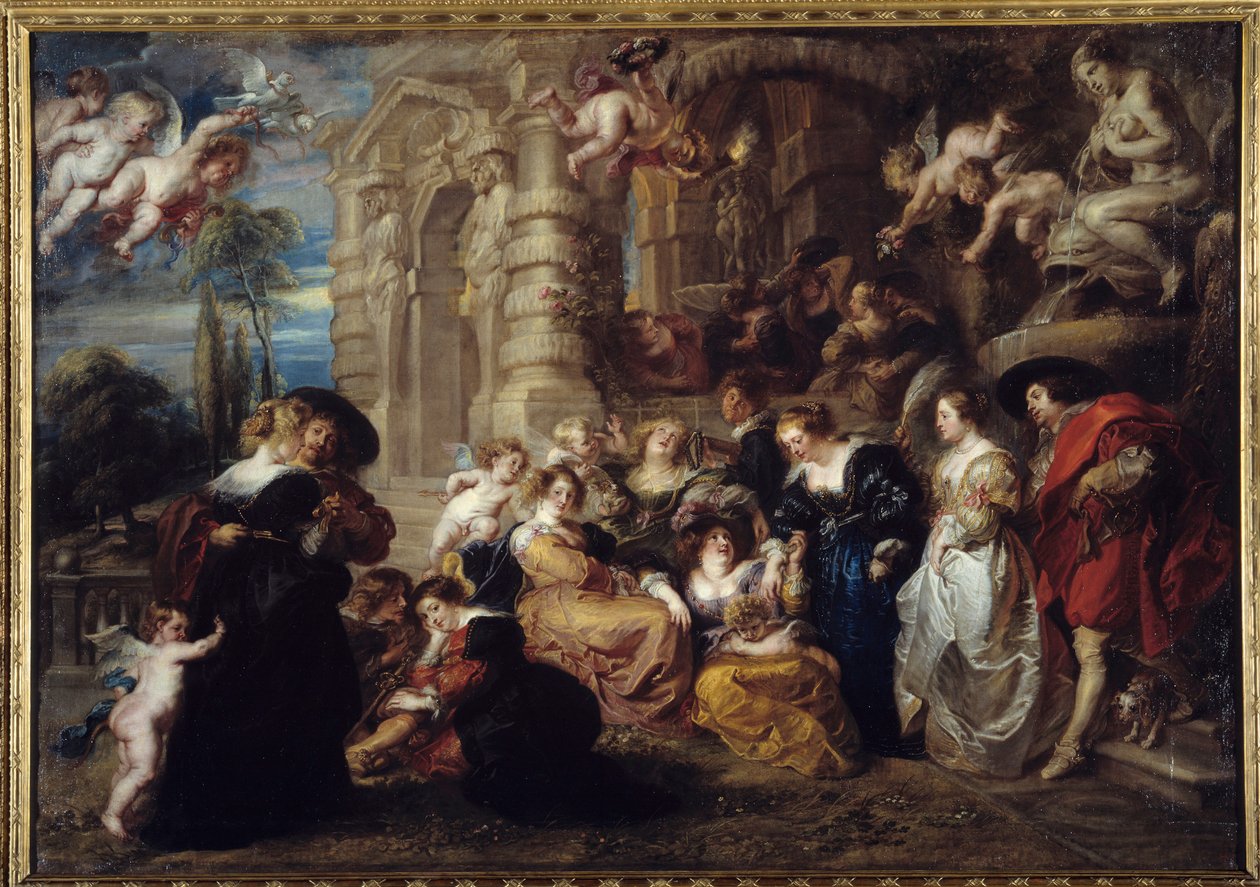Rakkauden puutarha tekijältä Peter Paul Rubens