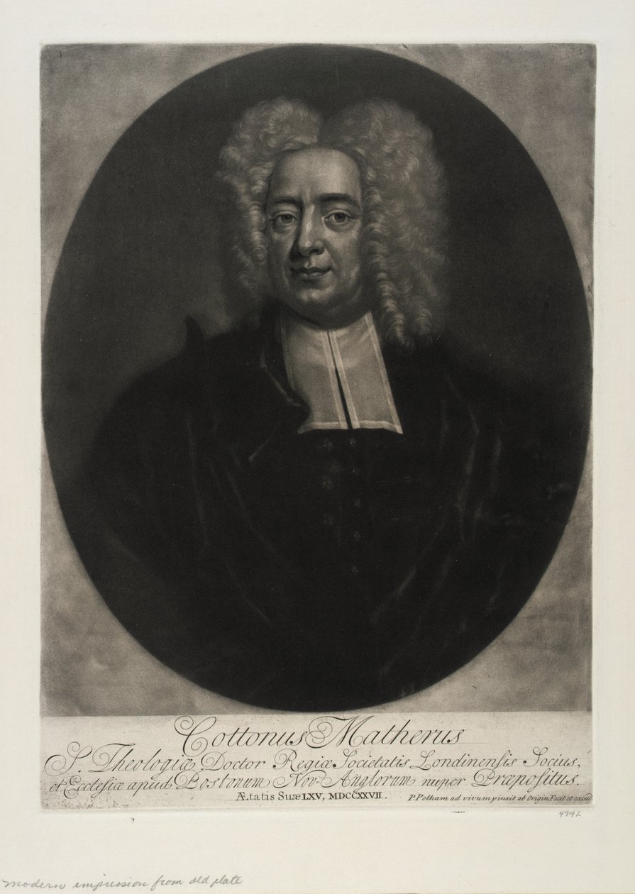 Cottonus Matherus tekijältä Peter Pelham