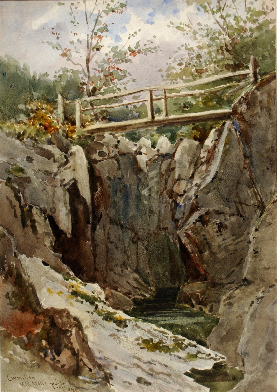 Curmillon, Keski-Wales, 1884. tekijältä Peter Toft