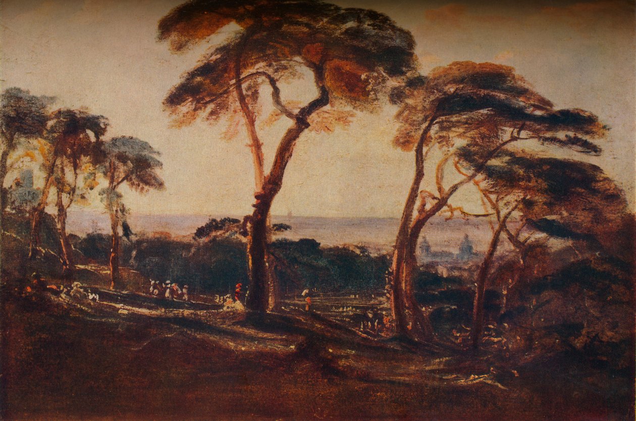 Greenwich Park, 1822 tekijältä Peter de Wint