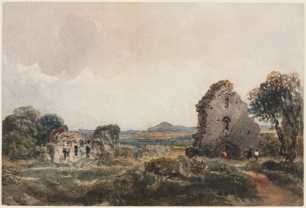Neath Abbey tekijältä Peter de Wint