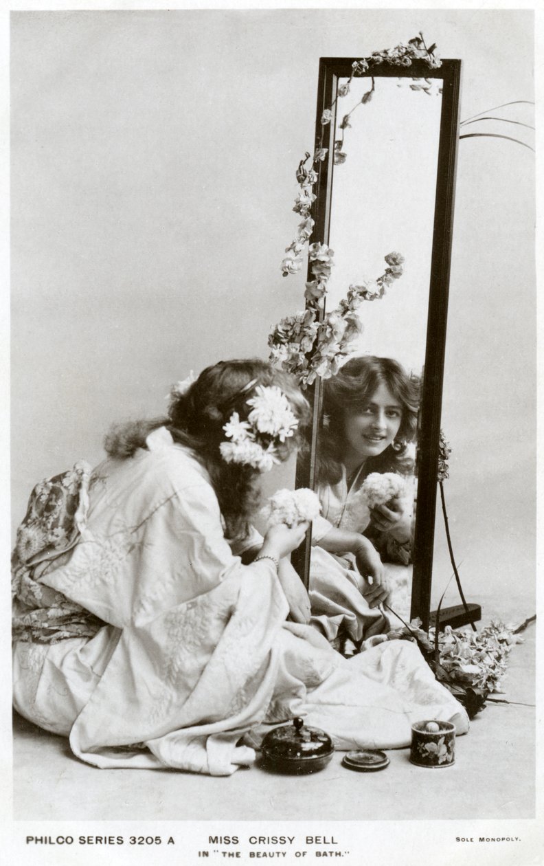 Crissy Bell, brittiläinen näyttelijä, 1900-luku. tekijältä Philco Publishing Company