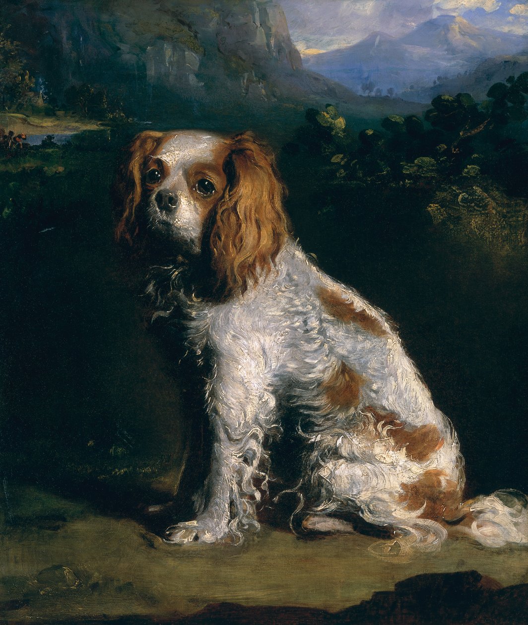 King Charles Spanieli tekijältä Philip Reinagle
