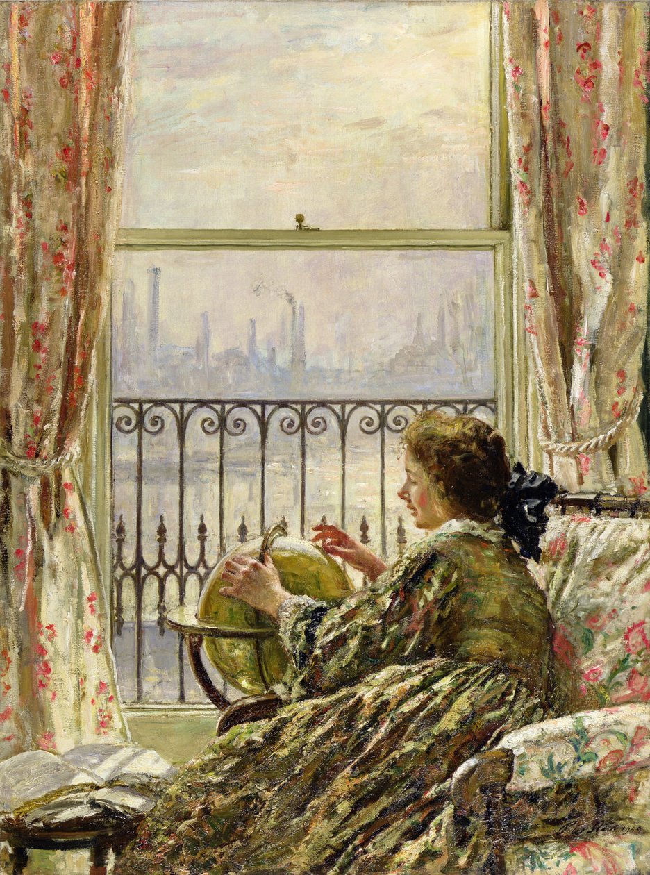 Chelsea-ikkuna, 1909 tekijältä Philip Wilson Steer