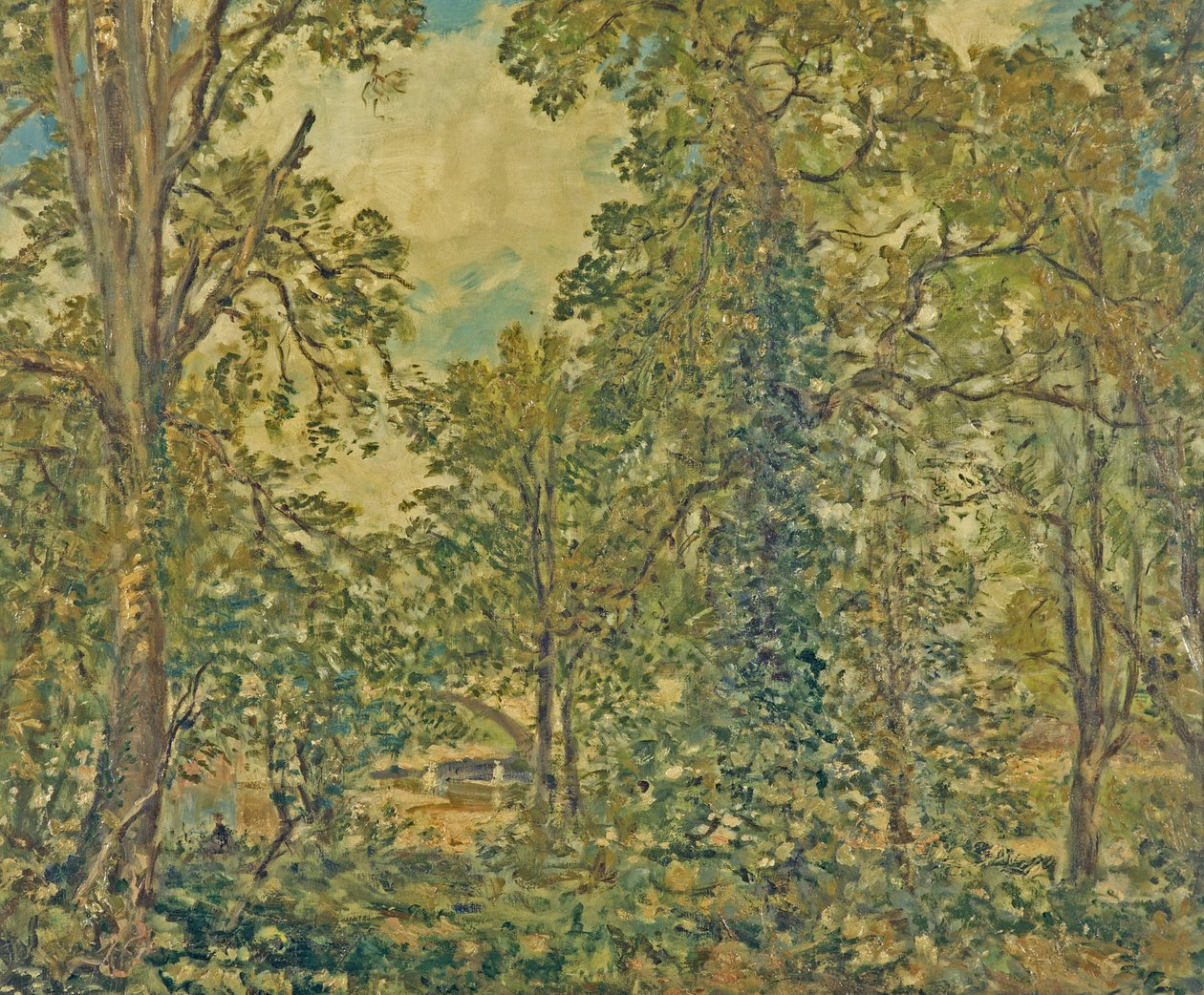 Bridgnorth, Shropshire, Edge of a Wood, ennen vuotta 1912 tekijältä Philip Wilson Steer