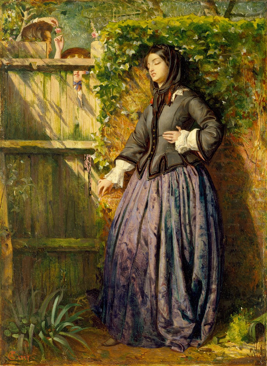 Rikotut lupaukset, 1857 tekijältä Philip Hermogenes Calderon