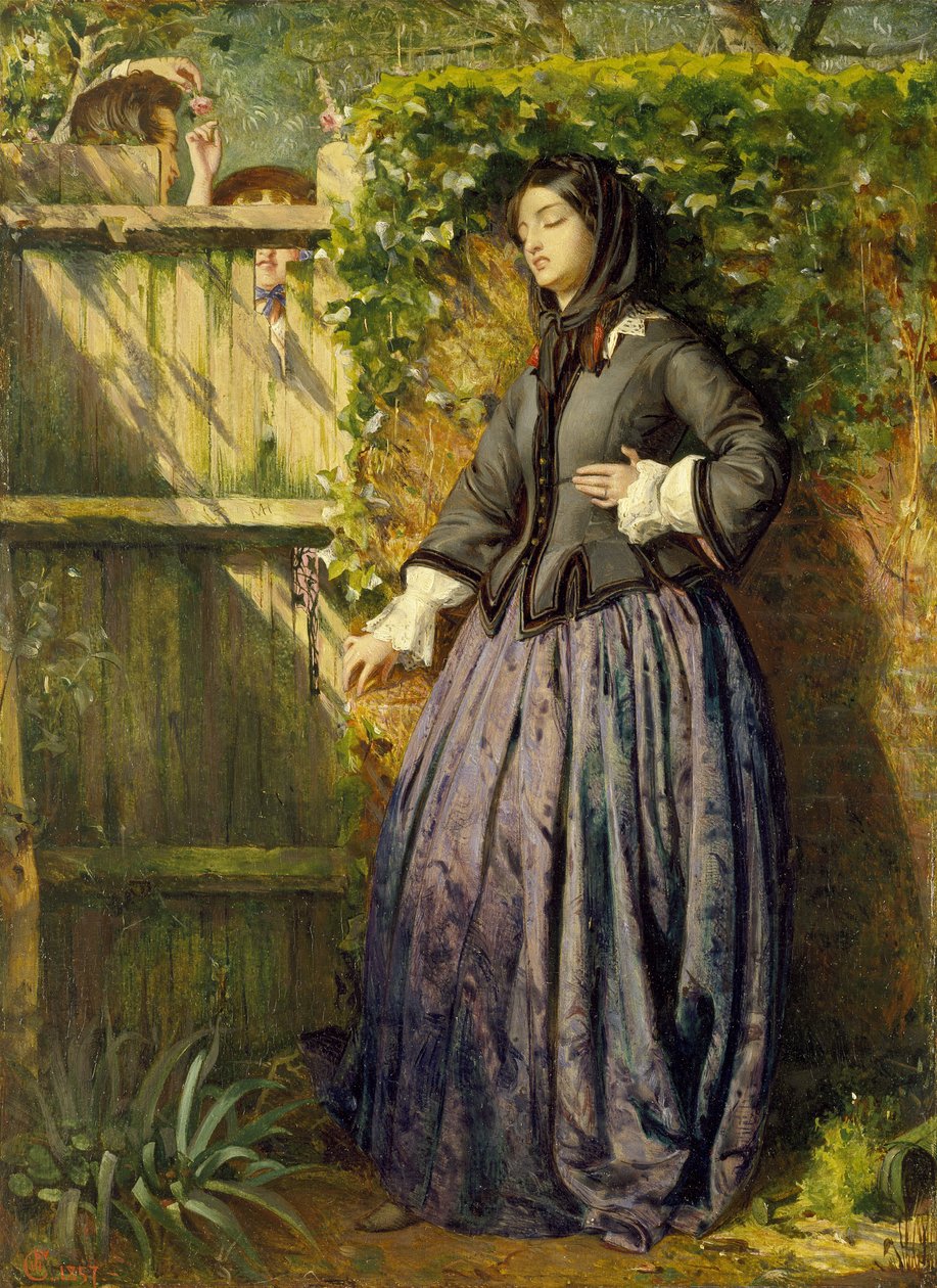 Rikotut lupaukset, 1857 tekijältä Philip Hermogenes Calderon